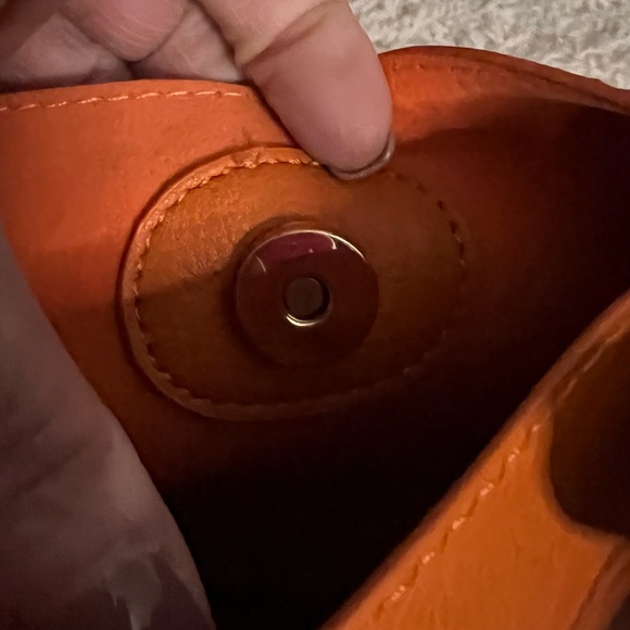 Mix & Match Mini Messenger Bag in Orange - Picture 6 of 11